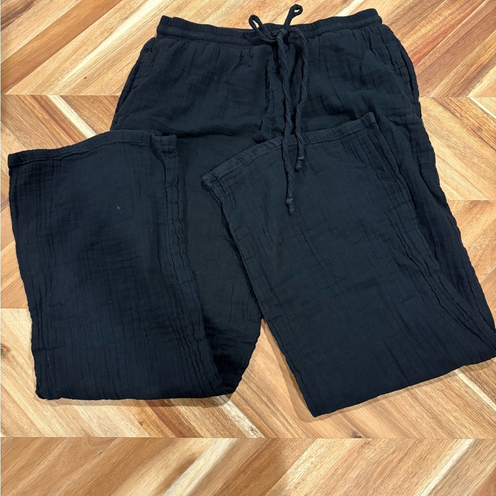 Women's Black Wide Leg Pants